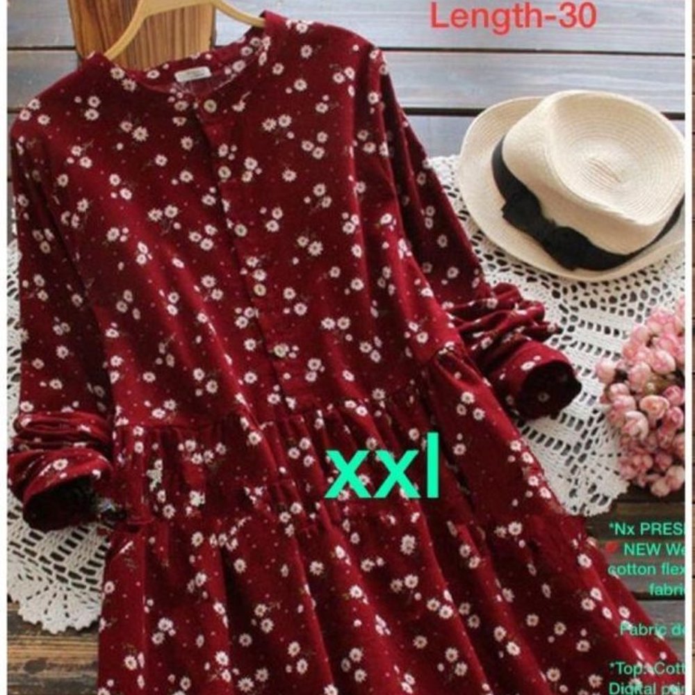 Cotton 3/4th sleeve tops.. available!